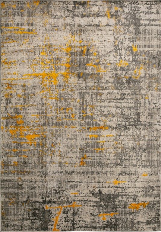 Culture modern style mustard 200x290 rug/mustard