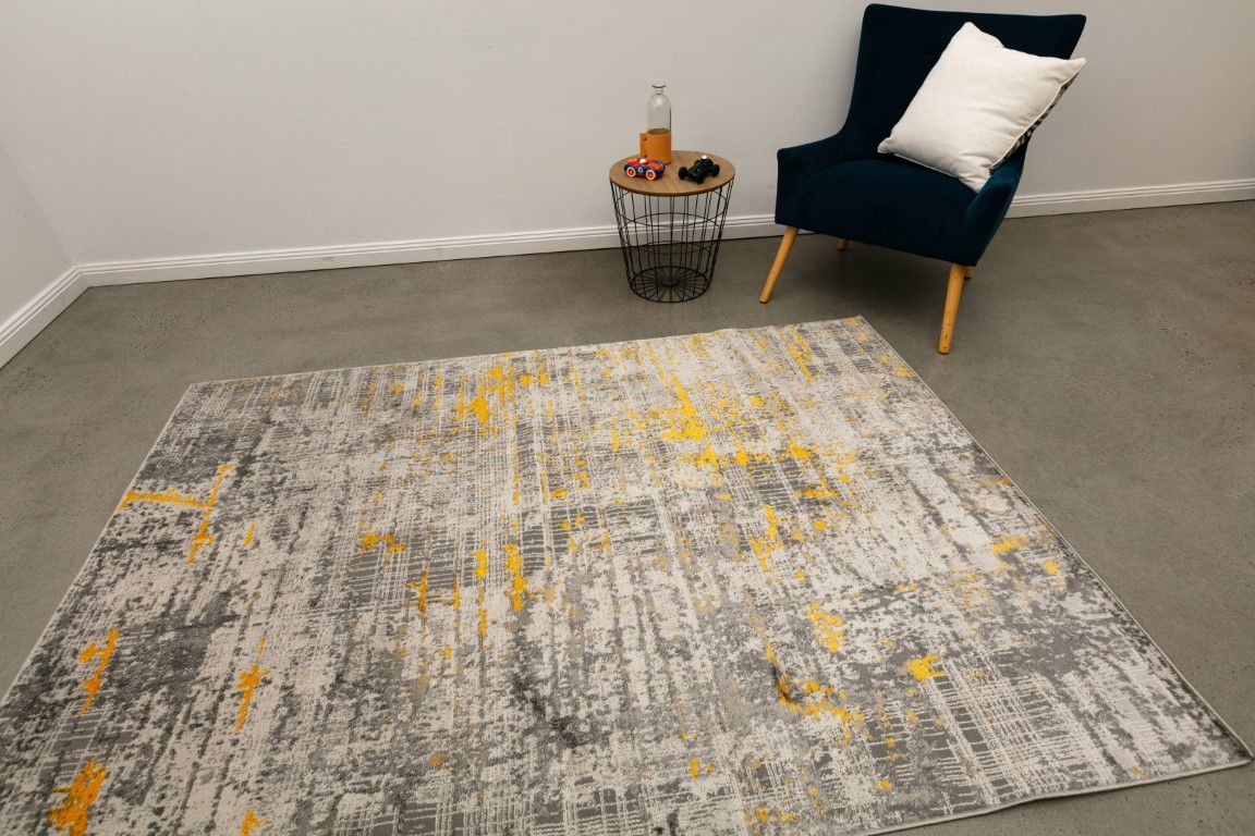 Modern style mustard 160x230 rug bculture7773/mustard 
