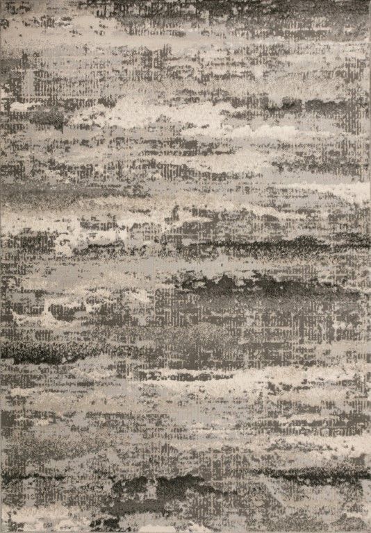 Modern style grey 200x290 rug/grey