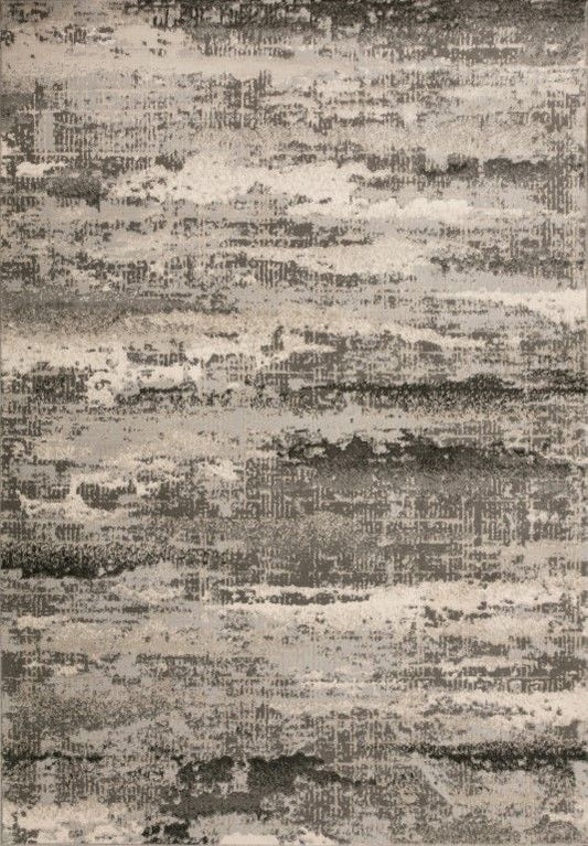 Modern style grey 200x290 rug/grey