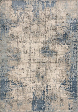 Culture modern style blue 200x290 rug/blue