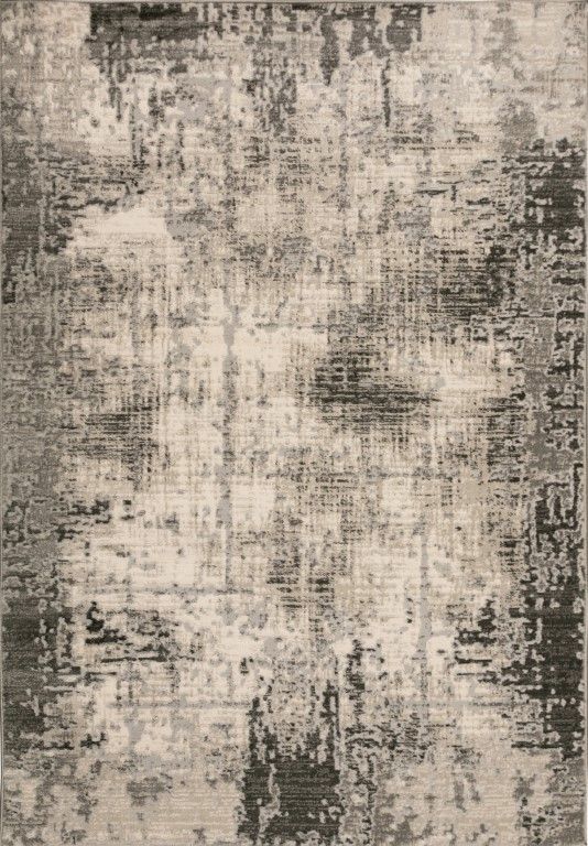 Culture modern style grey 200x290 rug