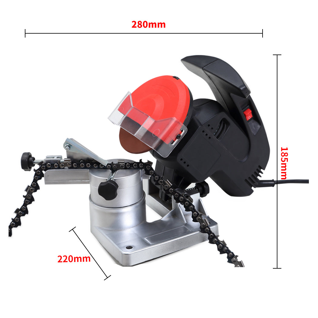 320W Chainsaw Sharpener Bench Mount Electric Grinder Grinding Tools