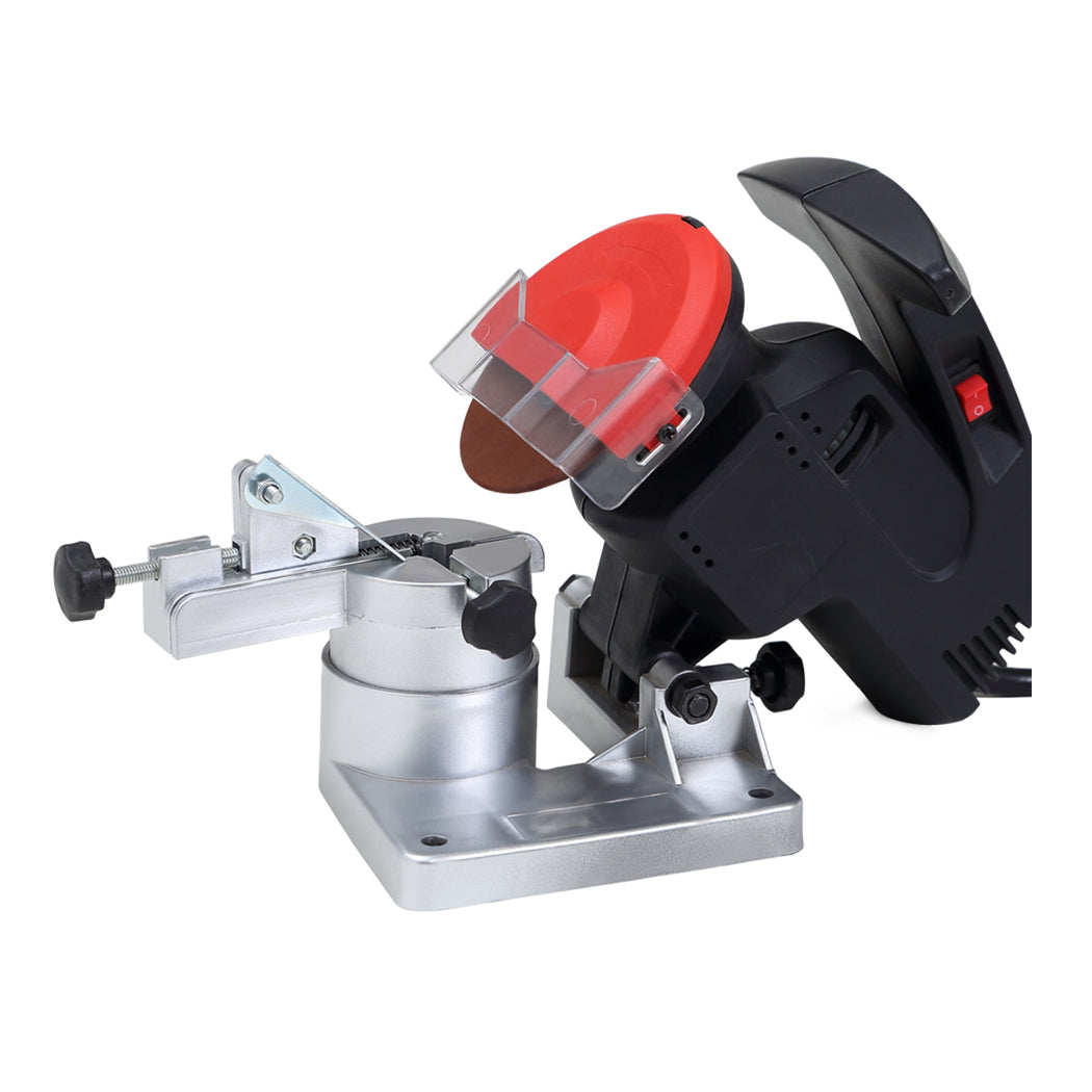 320W Chainsaw Sharpener Bench Mount Electric Grinder Grinding Tools