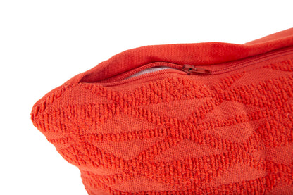 Set of 2 microfibre Cushions BRICK