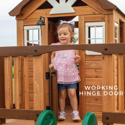 Discover the Enchanting Echo Heights Cubby House and Slide Combo