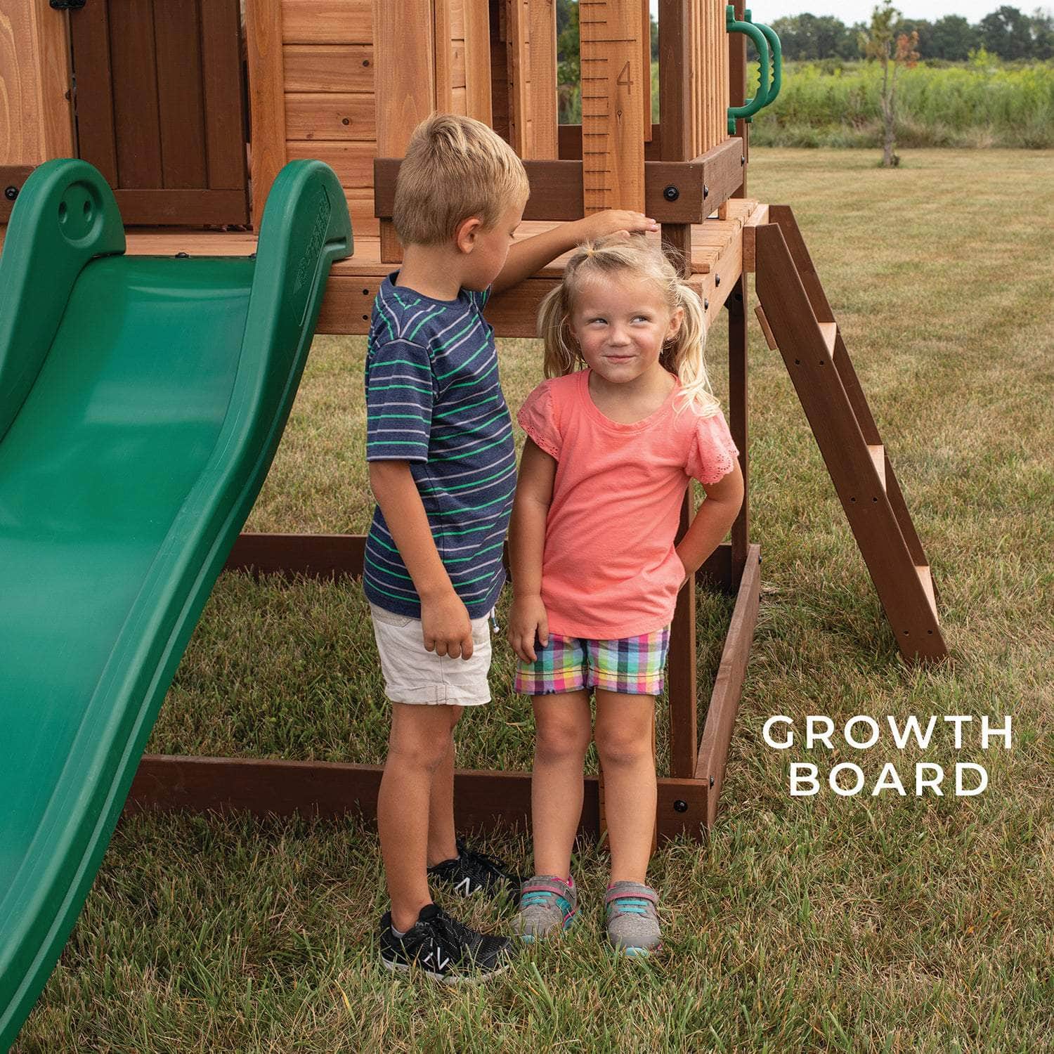 Discover the Enchanting Echo Heights Cubby House and Slide Combo