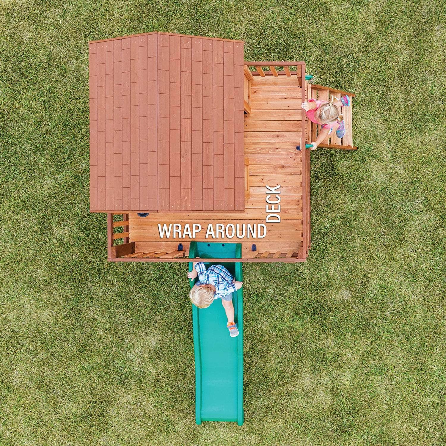 Discover the Enchanting Echo Heights Cubby House and Slide Combo