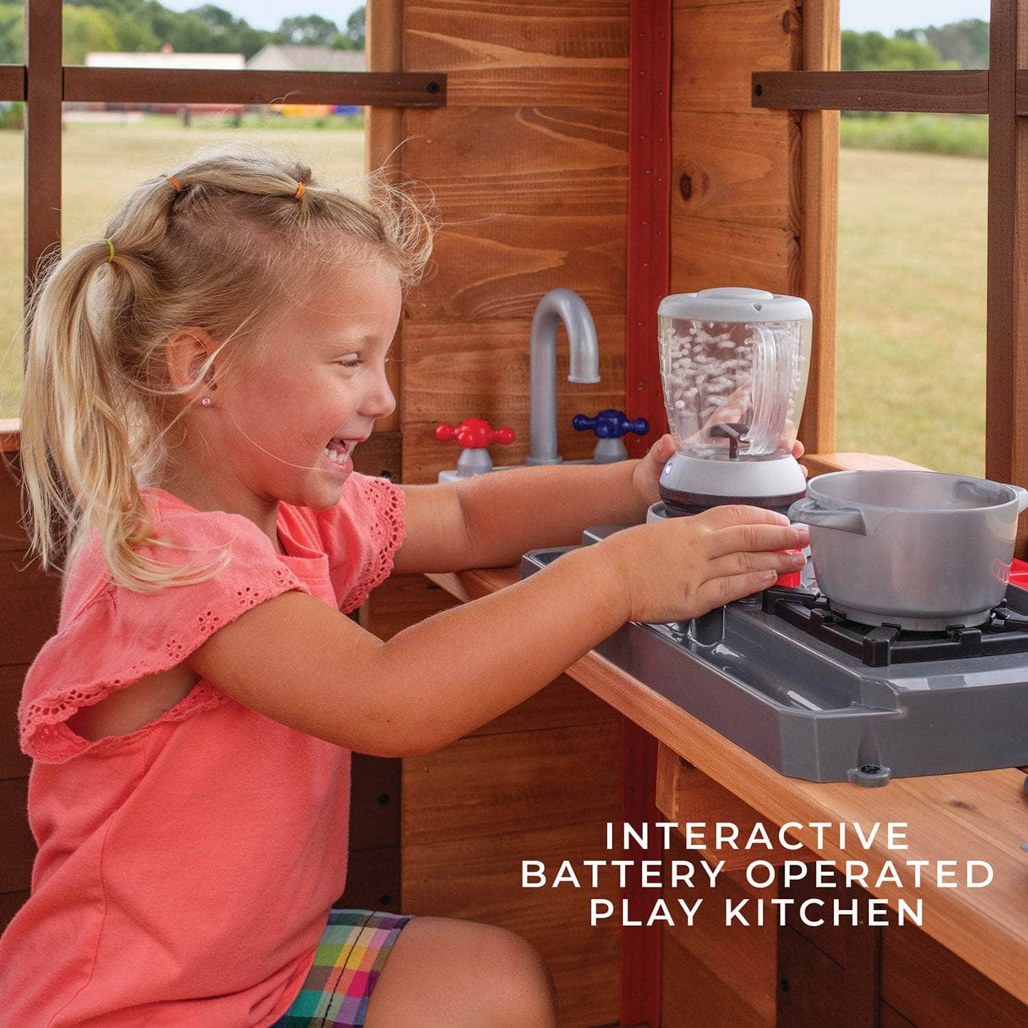 Discover the Enchanting Echo Heights Cubby House and Slide Combo