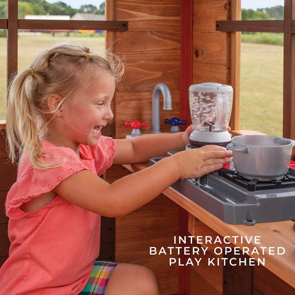 Discover the Enchanting Echo Heights Cubby House and Slide Combo