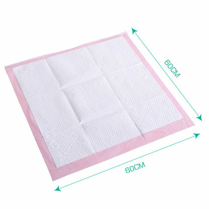 200 Pcs 60x60 cm Pet Puppy Toilet Training Pads Absorbent Lavender Scent