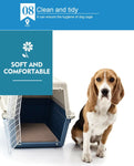 2 Pcs 120x180 cm Reusable Waterproof Pet Puppy Toilet Training Pads