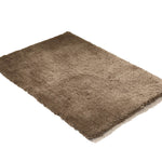 Ultra Soft Anti Slip Rectangle Plush Shaggy Floor Rug Carpet 120x170cm Taupe
