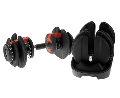 24kg Powertrain Adjustable Home Gym Dumbbell