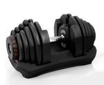 40kg Powertrain Home Gym Adjustable Dumbbell