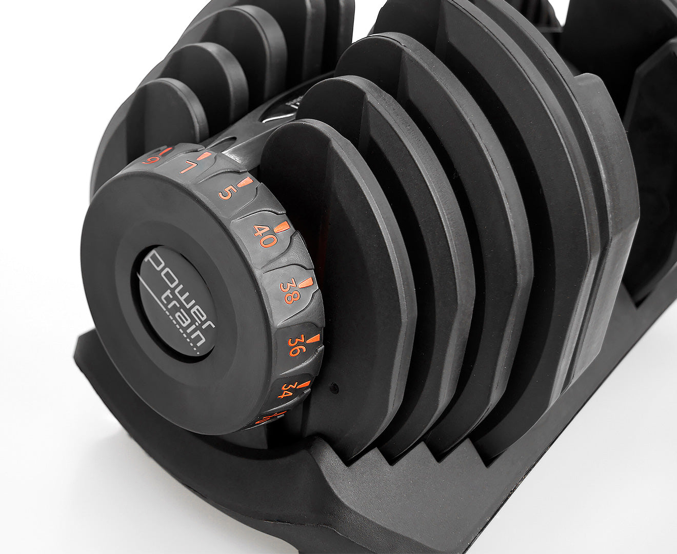 40kg Powertrain Home Gym Adjustable Dumbbell