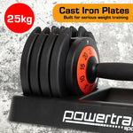 Adjustable Dumbbell Set - 50kg