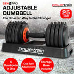 Adjustable Dumbbell Weights- 25kg