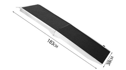 Foldable Aluminium Dog Ramp -  183 x 38cm