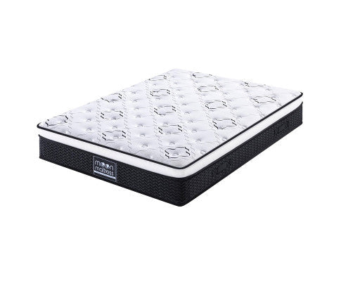 Double H&L luxury Pillow Top 5 zoned pocket springs Moon Mattress-KS/Q/D