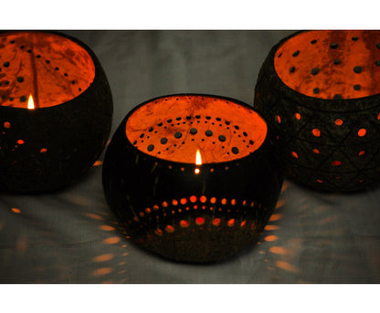Coco Candle Holder- The Moon Light