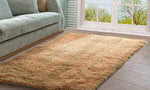 Designer Soft Shag Shaggy Floor Confetti Rug Carpet Home Decor 120x160cm Tan