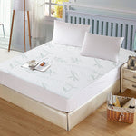 Fully Fitted Waterproof Breathable Bamboo Mattress Protector King Size