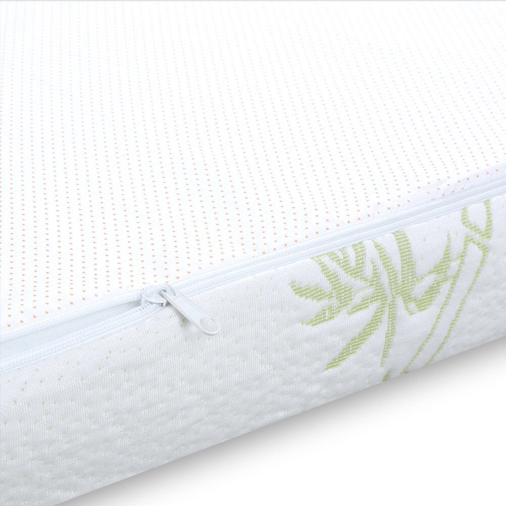 8cm Thickness Cool Gel Memory Foam Mattress Topper Bamboo Fabric Double