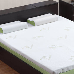 8cm Thickness Cool Gel Memory Foam Mattress Topper Bamboo Fabric King