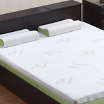 8cm Thickness Cool Gel Memory Foam Mattress Topper Bamboo Fabric Double