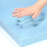 8cm Thickness Cool Gel Memory Foam Mattress Topper Bamboo Fabric King