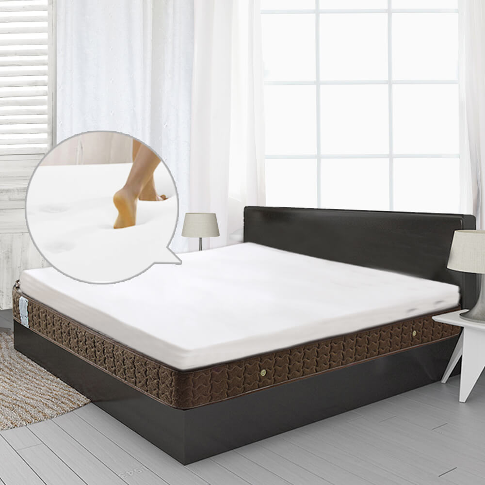 8cm Bedding Cool Gel Memory Foam Bed Mattress Topper Bamboo Cover Double