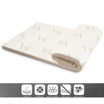 8cm Bedding Cool Gel Memory Foam Bed Mattress Topper Bamboo Cover Single