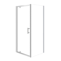 Bath Shower Enclosure Screen Seal Strip Glass Shower Door 760x760x1900mm