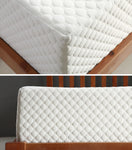 Memory Foam Mattress Topper 25cm Comfort  Washable Cover King