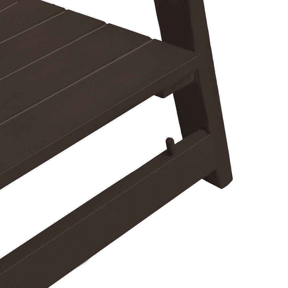 3 Tier Ladder Shelf Stand Storage Book Shelves Shelving Display Rack