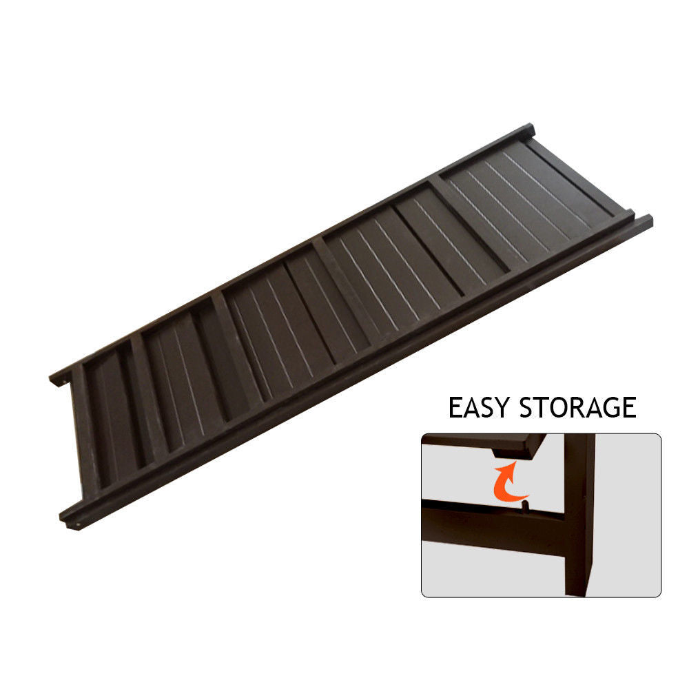 3 Tier Ladder Shelf Stand Storage Book Shelves Shelving Display Rack
