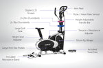 7-In-1 Elliptical Cross Trainer and Exercise Bike