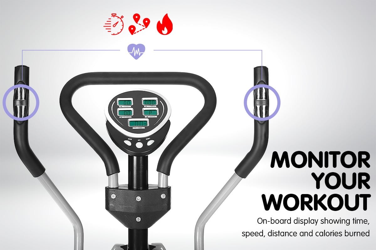 7-In-1 Elliptical Cross Trainer and Exercise Bike