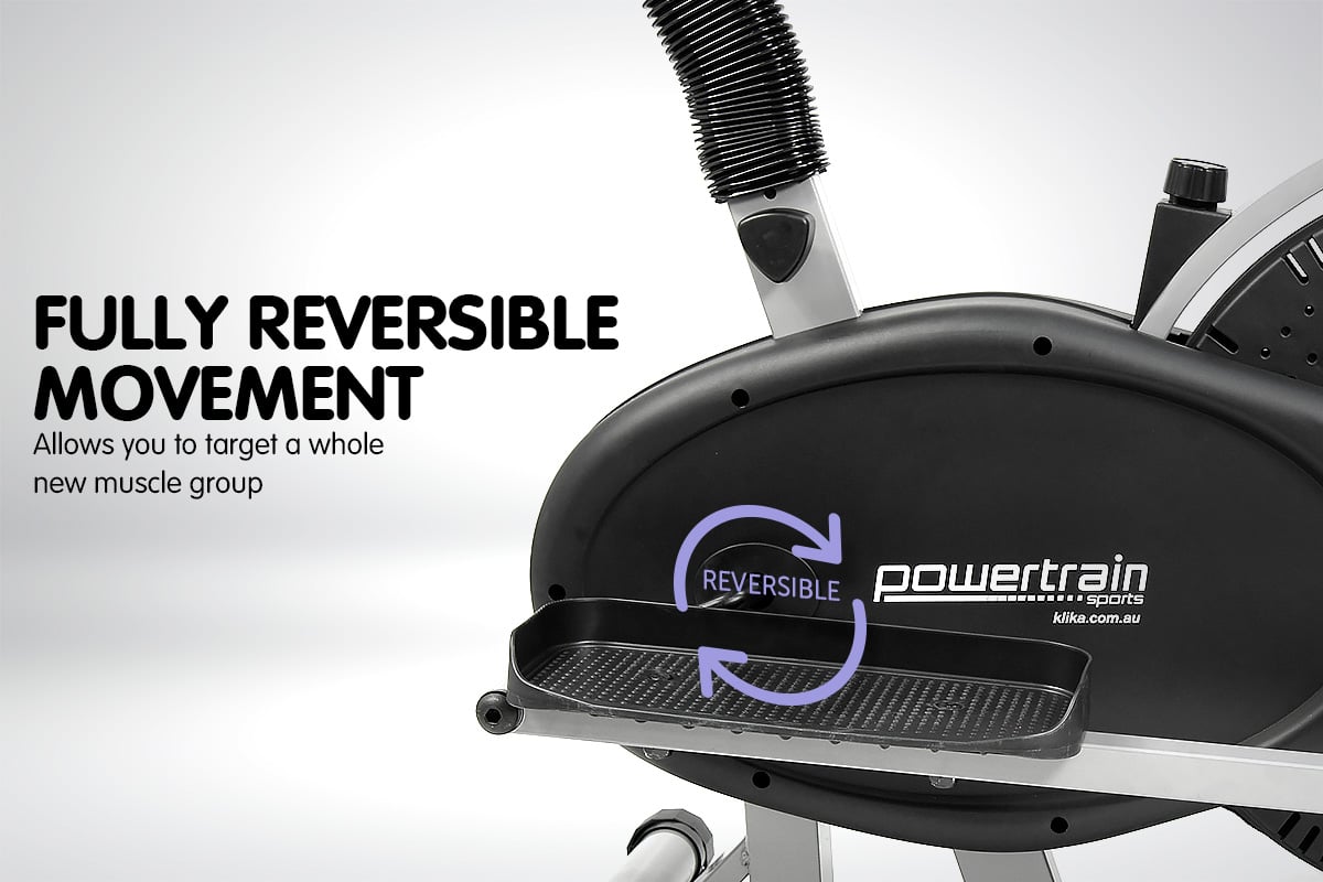 7-In-1 Elliptical Cross Trainer and Exercise Bike