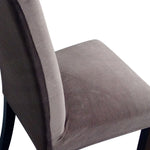 8x Stretch Corduroy Dining Chair Cover Seat Cover Protector Slipcovers Taupe
