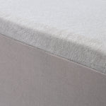 Baby Cot 69x130x18cm 100% Cotton Stripe Waterproof Mattress Protector