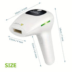 Effective and Safe IPL Hair Removal Device for Women and Men - Up to 999999 Flashes, 5 Energy Levels