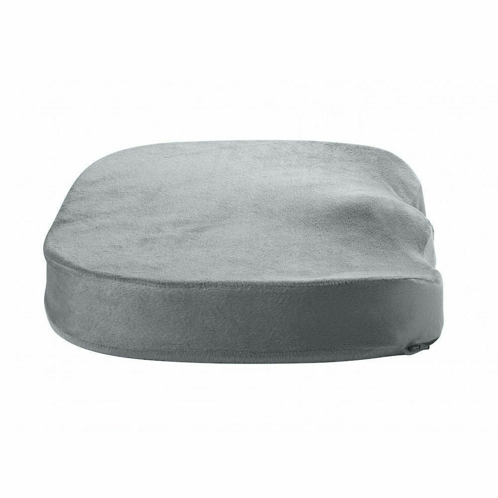 Memory Foam Seat Cushion Lumbar Back Support Orthoped Office Pain Relief Grey