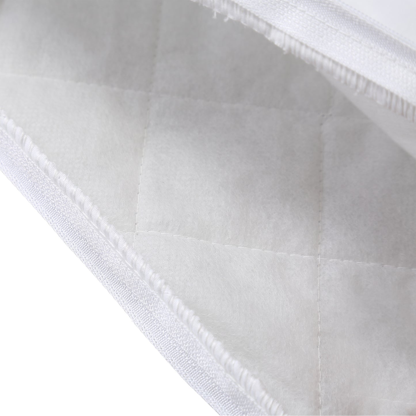 Pillow Protector Pillowcase Cases Cover Cotton Quilted Soft Standard x2
