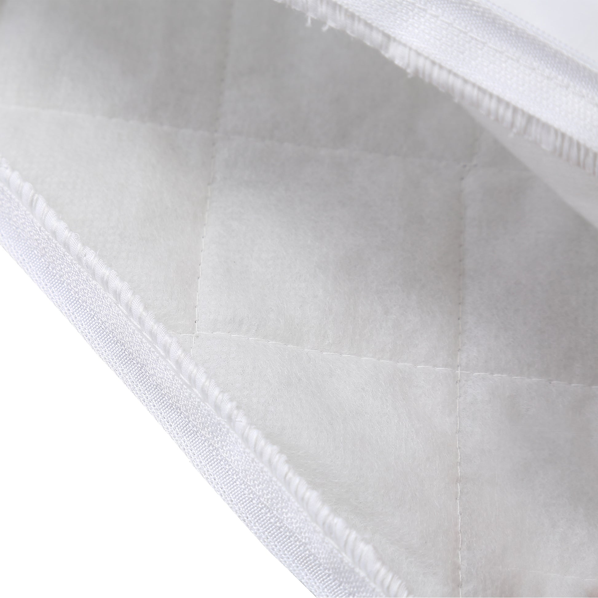 Pillow Protector Pillowcase Cases Cover Cotton Quilted Soft Standard x2