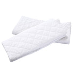 Pillow Protector Pillowcase Cases Cover Cotton Quilted Soft Standard x2