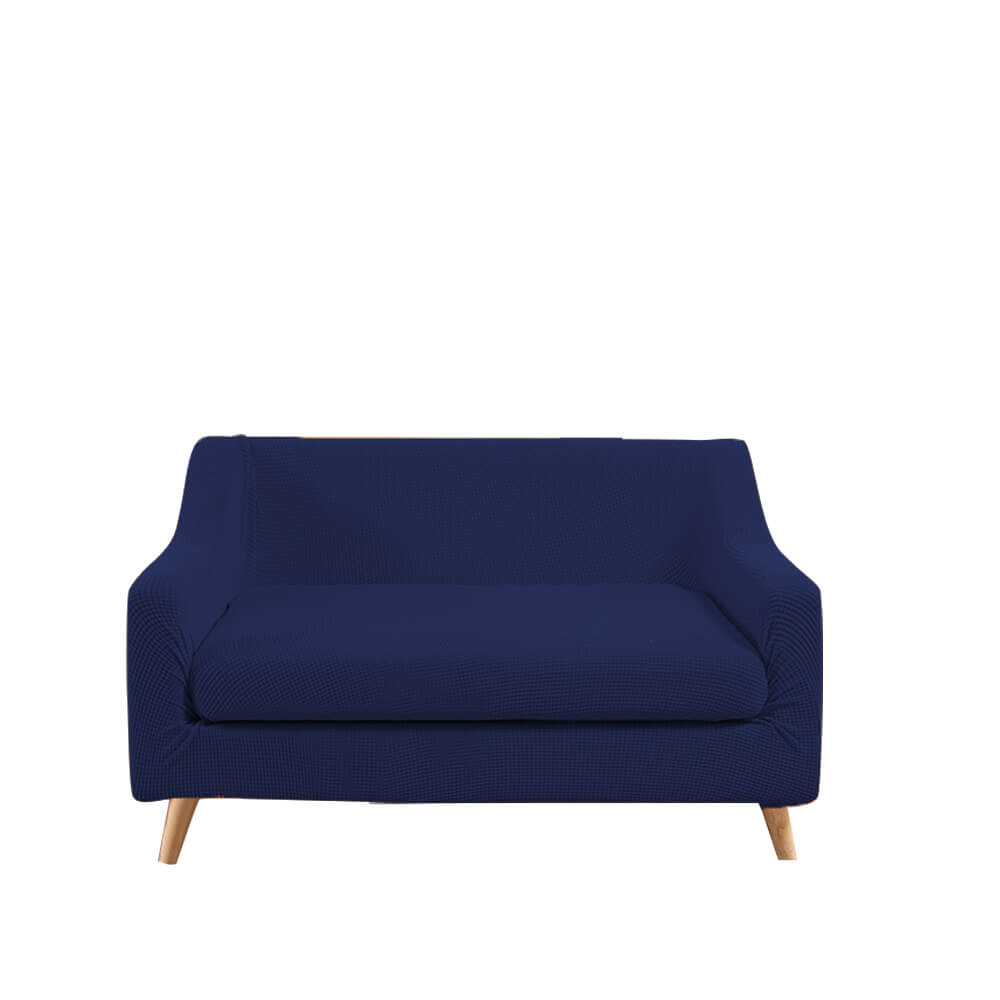 Couch Sofa Seat Covers Stretch Protectors Slipcovers 2 Seater Navy