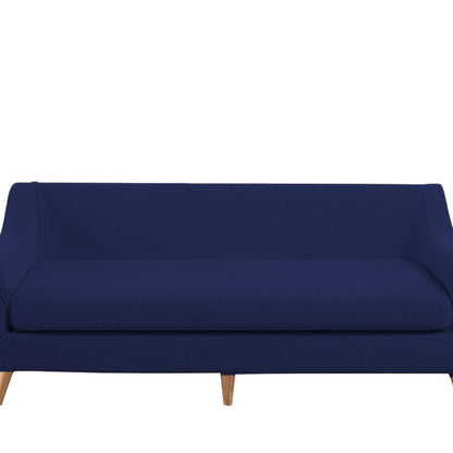 Couch Sofa Seat Covers Stretch Protectors Slipcovers 4 Seater Navy