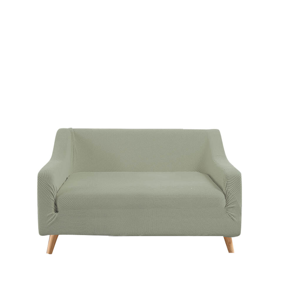 Couch Stretch Sofa Lounge Cover Protector Slipcover 2 Seater Khaki
